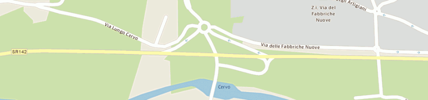 Mappa della impresa beton candeo spa a VIGLIANO BIELLESE