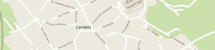 Mappa della impresa tomelleri arrigo a CANDELO