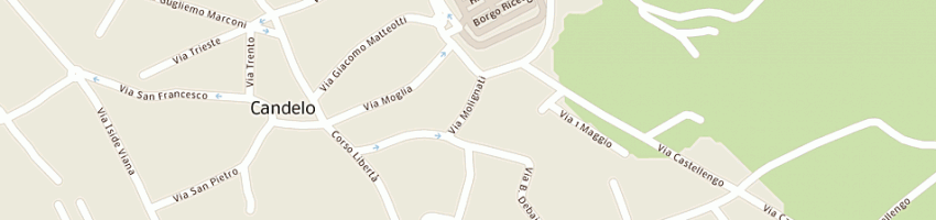 Mappa della impresa cgil camera del lavoro territoriale di biella a CANDELO