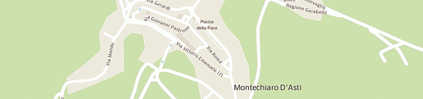 Mappa della impresa cassa di risparmio di asti (spa) a MONTECHIARO D ASTI