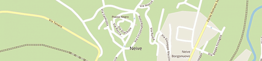 Mappa della impresa capetta sergio a NEIVE
