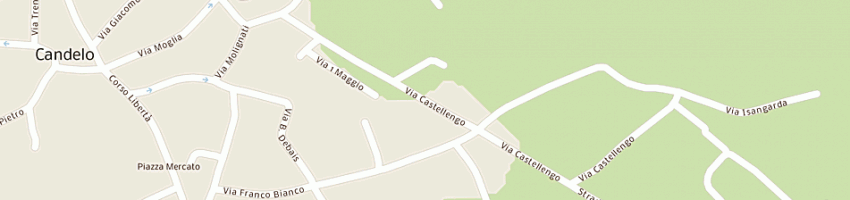 Mappa della impresa roccatura mp a CANDELO