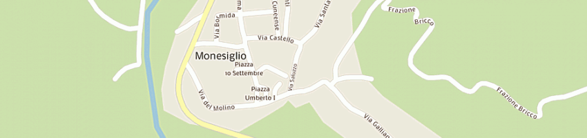 Mappa della impresa chinazzo carlo a MONESIGLIO