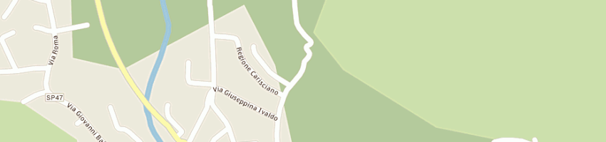 Mappa della impresa camping laghetti a CALIZZANO