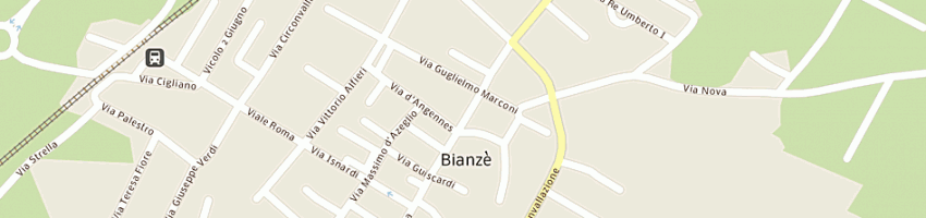 Mappa della impresa cappuccio giacomo a BIANZE 