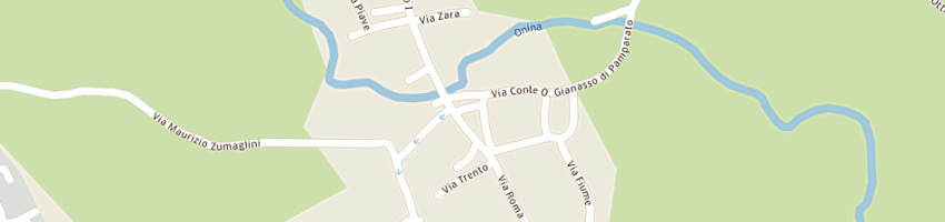 Mappa della impresa alimentari cinzia di gamberoni cinzia a BENNA