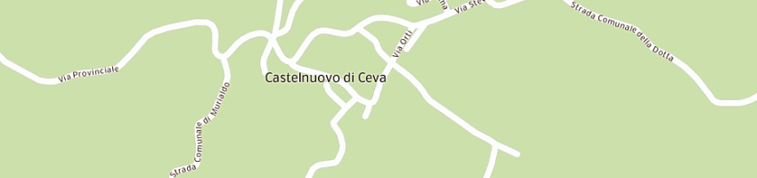 Mappa della impresa trattoria della piazza di rebuffo marcella a CASTELNUOVO DI CEVA
