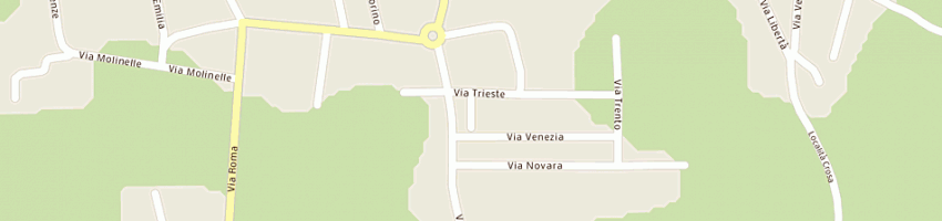 Mappa della impresa rizzato nicoletta a VALDENGO