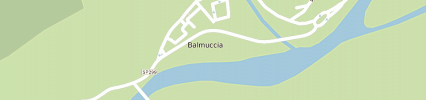 Mappa della impresa centro canoa rafting monrosa a BALMUCCIA