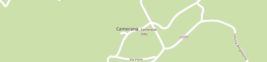 Mappa della impresa lungo la via del sale di piera barberis e c sas a CAMERANA