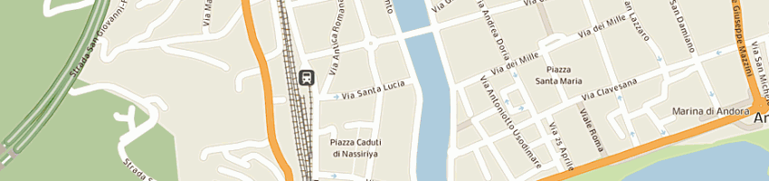 Mappa della impresa comune di andora a ANDORA