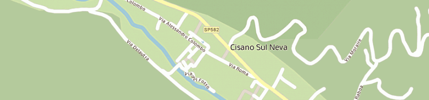 Mappa della impresa ristorante u rundo' a CISANO SUL NEVA