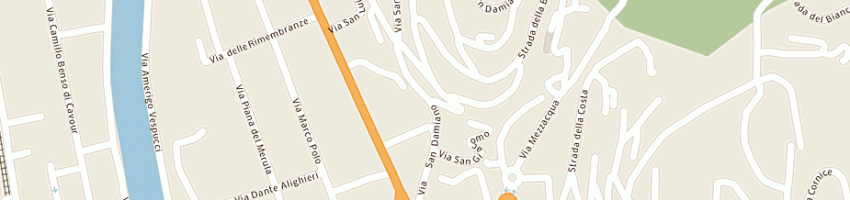 Mappa della impresa bruno francesco a ANDORA