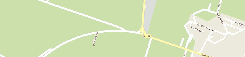 Mappa della impresa green cave srl a SANTHIA 