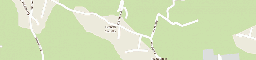 Mappa della impresa biella shrunk process di alberto pietro e c sas a CERRETO CASTELLO