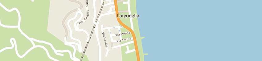 Mappa della impresa hotel gilda snc di balbo antonella a LAIGUEGLIA