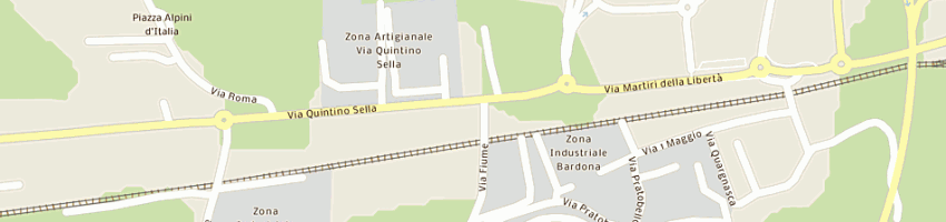 Mappa della impresa centrolegno sas di f ei pasta e c a CERRETO CASTELLO
