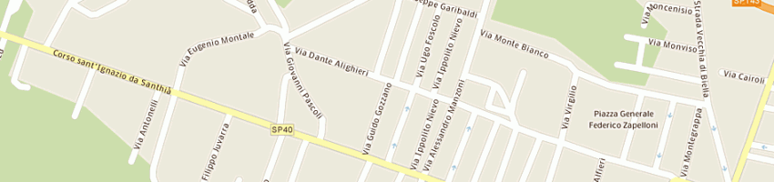 Mappa della impresa zanetto stefano a SANTHIA 