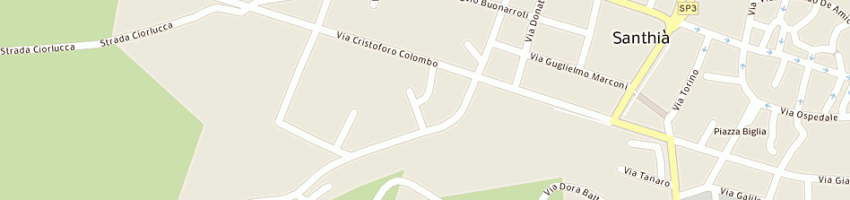 Mappa della impresa guerrieri ranieri gisella a SANTHIA 