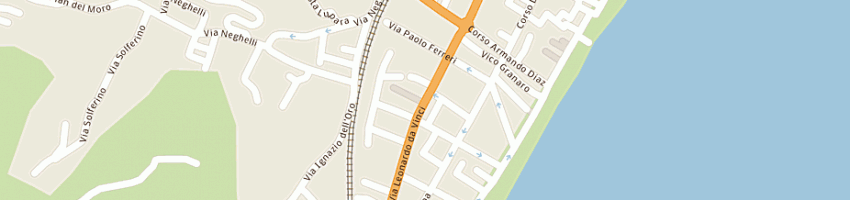 Mappa della impresa albergo anita a ALASSIO