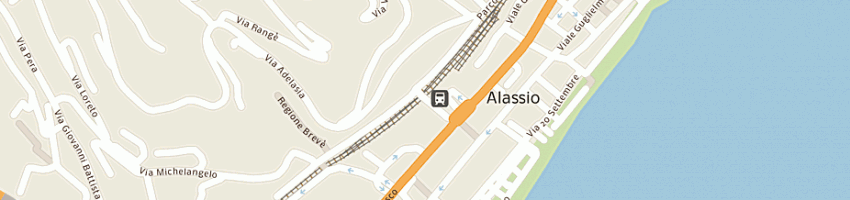 Mappa della impresa comune di alassio a ALASSIO