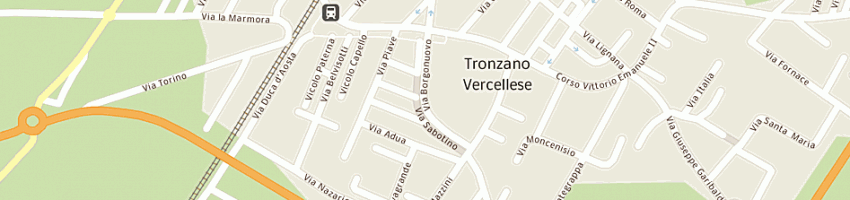 Mappa della impresa arsalice francesco a TRONZANO VERCELLESE