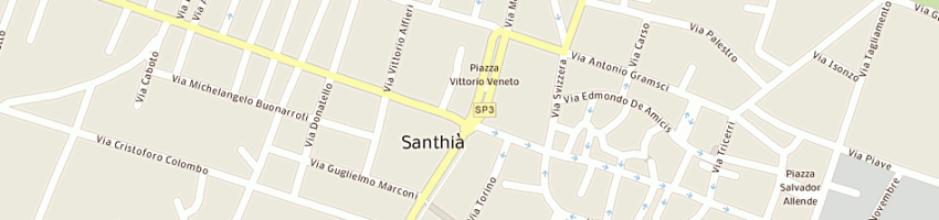 Mappa della impresa simonetti stefano a SANTHIA 