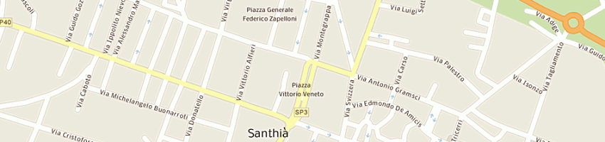 Mappa della impresa gallon e calliera snc a SANTHIA 