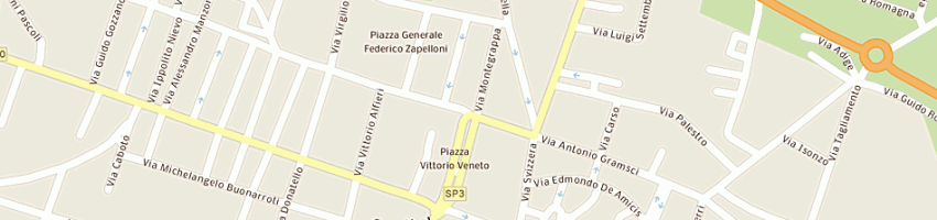 Mappa della impresa piredda giuseppe e c snc a SANTHIA 