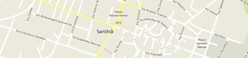 Mappa della impresa belverato gianni a SANTHIA 