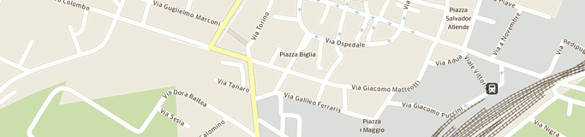 Mappa della impresa chiorboli fabio a SANTHIA 