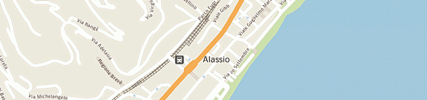 Mappa della impresa sermar servizi marini srl a ALASSIO