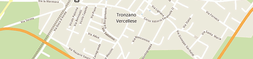Mappa della impresa mattea giuseppina a TRONZANO VERCELLESE