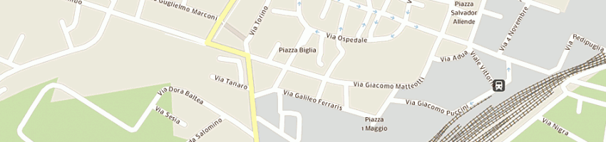 Mappa della impresa nidasio enrico a SANTHIA 
