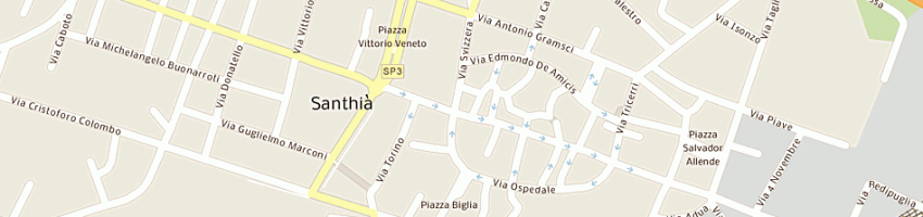 Mappa della impresa corso italia news a SANTHIA 