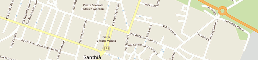 Mappa della impresa autoconsult snc di ardito carla e vanzini giampiero a SANTHIA 