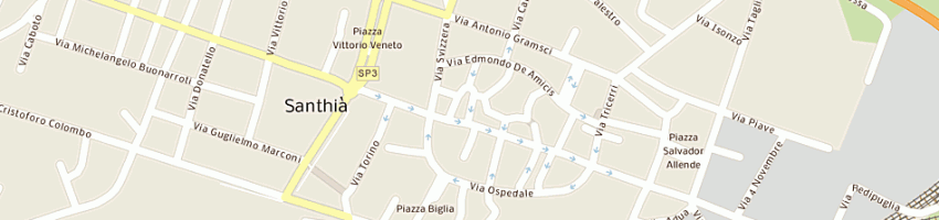 Mappa della impresa videotel snc di d'agrippino alfredo e iossa emiliano a SANTHIA 