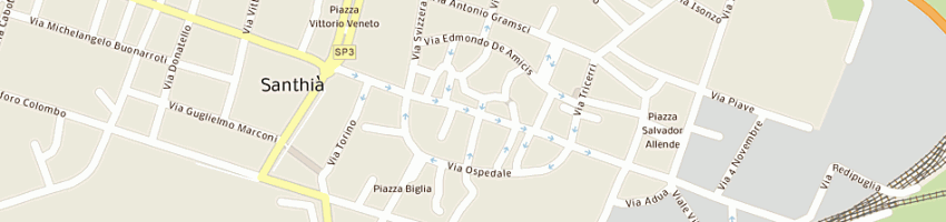 Mappa della impresa cavagnetto luigi a SANTHIA 