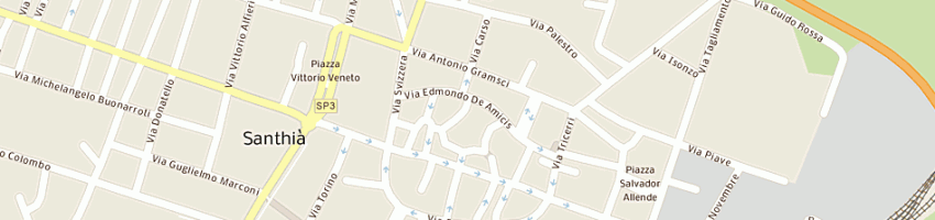 Mappa della impresa ubertalli mauro a SANTHIA 