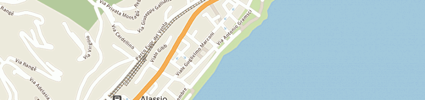 Mappa della impresa cornelli franco e c snc a ALASSIO