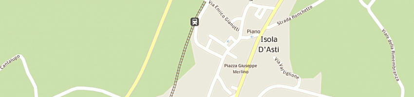 Mappa della impresa scuole elementari a ISOLA D ASTI