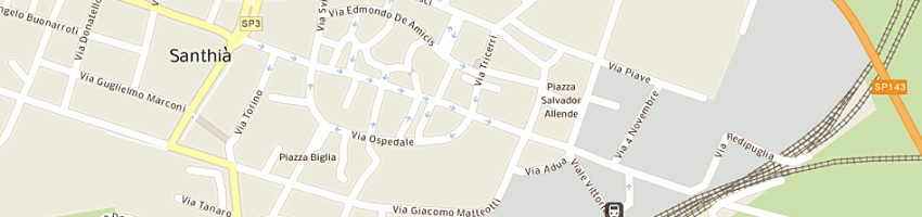 Mappa della impresa ferraris pier giovanni a SANTHIA 