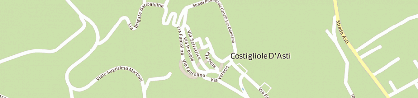 Mappa della impresa brombara deborah e c snc a COSTIGLIOLE D ASTI