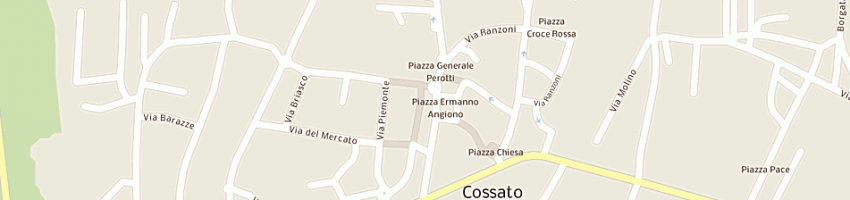 Mappa della impresa bonino luciano a COSSATO