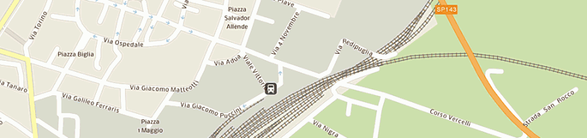 Mappa della impresa busolli paolo a SANTHIA 