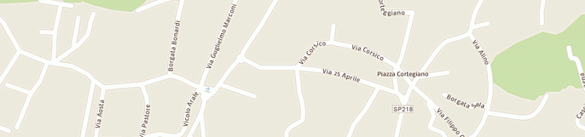 Mappa della impresa macchi carlo a COSSATO
