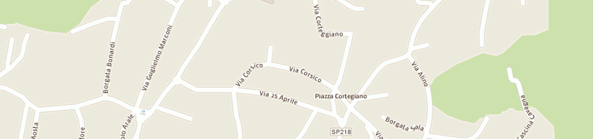 Mappa della impresa rammendo giulia di paganelli paola e c (snc) a COSSATO