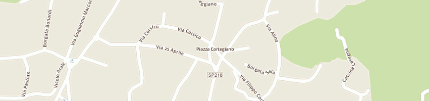 Mappa della impresa cef vallonese di bortolotto e magliola e c (snc) a COSSATO