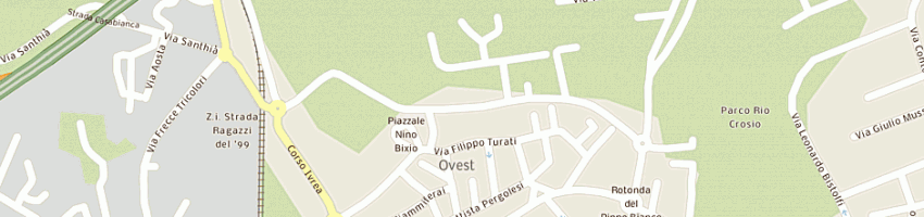 Mappa della impresa perosino diego a ASTI