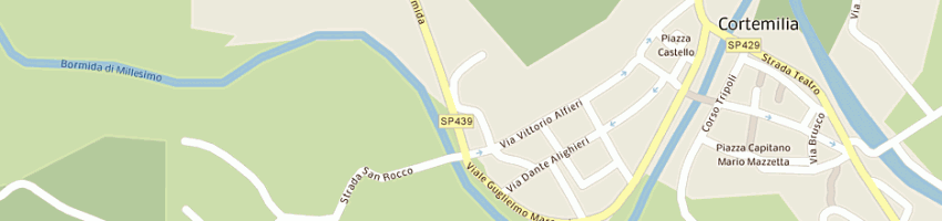 Mappa della impresa edilgallo snc di gallo giuseppe e figli a CORTEMILIA
